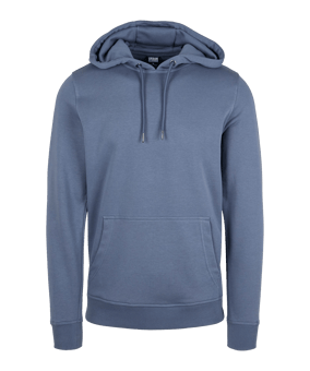 Urban Classic Basic Terry Hoody Blau - blau
