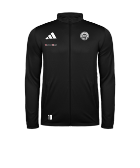 adidas Entrada 26 Trainingsjacke Schwarz
