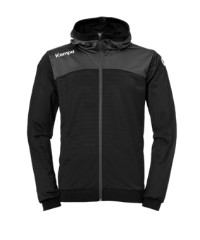Kempa Emotion 2.0 Kapuzenjacke Schwarz F01 - schwarz