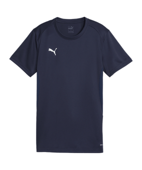 PUMA teamGOAL Trainingsjacke Damen Blau F06 - dunkelblau