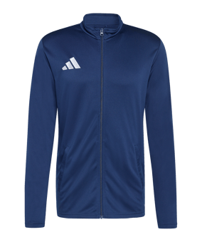 adidas Entrada 26 Trainingsjacke Dunkelblau - weiss