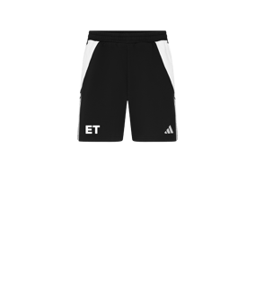 adidas Tiro 24 Short Kids Schwarz Weiss Baumwolle