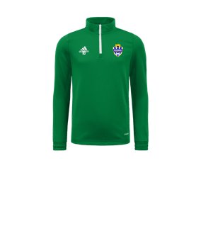 Sweatshirt adidas Entrada 22 Demi-Zip enfants vert 