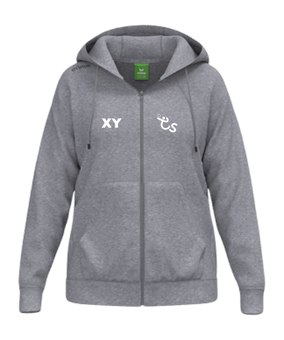 Erima TS Kapuzenjacke Damen Grau
