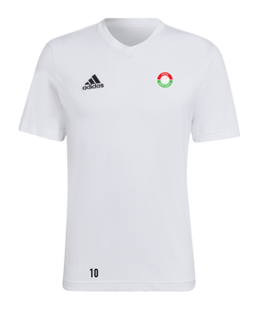 adidas Entrada 22 T-Shirt Weiss