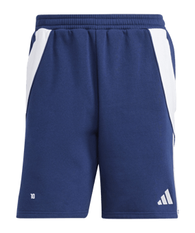 adidas Tiro 24 Shortbaumwolle Dunkelblau Weiss