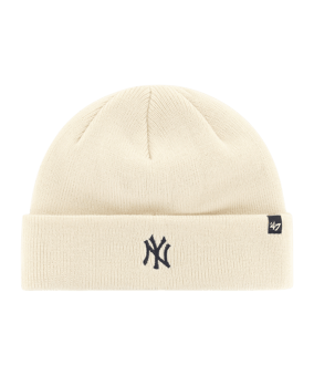 '47 Brand MLB New York Yankees Randle '47 CUFF KNIT Beanie Weiß - weiss