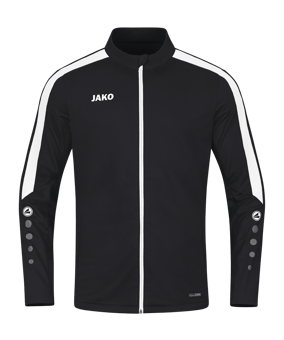 JAKO Power Polyesterjacke Kids Schwarz F800 - schwarz