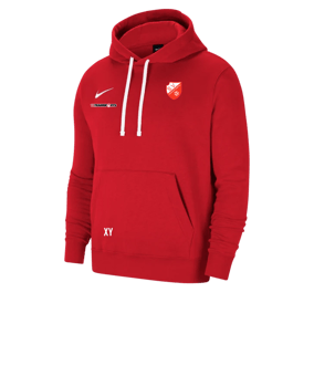 Nike Park 20 Fleece Hoody Rot Weiss F657