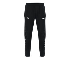 JAKO Power Trainingshose Kids Schwarz Weiss F802
