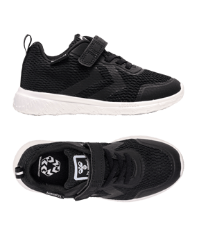 Hummel Actus Tex Recycled Sneaker Kids Schwarz F2001 - schwarz