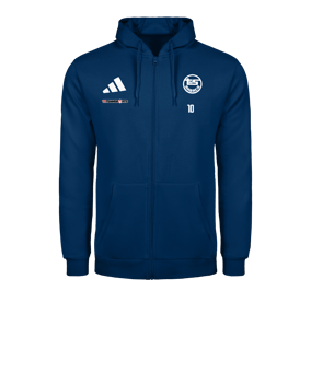 adidas Entrada 26 Kapuzenjacke Blau