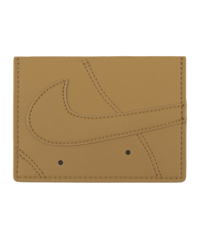 Nike Icon Air Force 1 Card Geldbeutel Braun F715 - braun