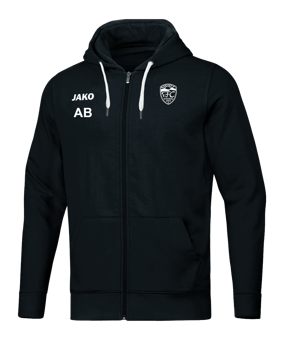 JAKO Base Kapuzenjacke Schwarz F08
