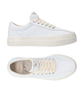 Stepney Dellow Trophy Crack Leather Damen Weiss - weiss