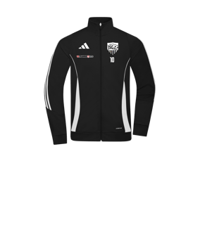 adidas Tiro 24 Trainingsjacke Kids Schwarz Weiss