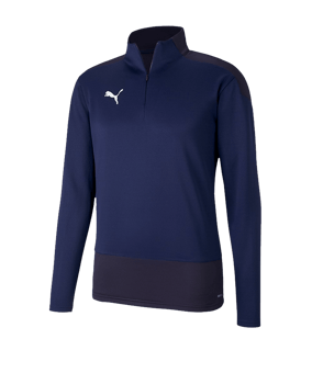 PUMA teamGOAL 23 Training 1/4 Zip Top Blau F06 - blau