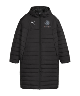 PUMA teamFINAL Bench Jacke Schwarz F03