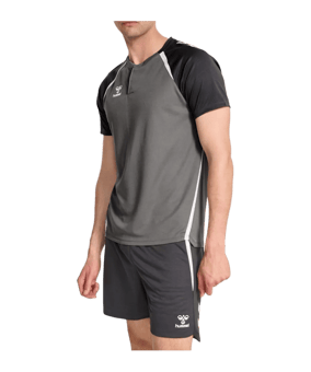 Hummel Polo Grau F1268 - grau