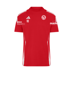 adidas Tiro 24 T-Shirt Rot Weiss