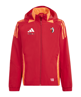 adidas Tiro 24 Competition Allwetterjacke Kids Rot