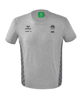 Erima Team Essential T-Shirt Kids Hellgrau Grau