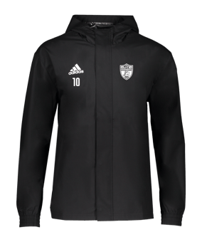 adidas Entrada 22 Allwetterjacke Schwarz