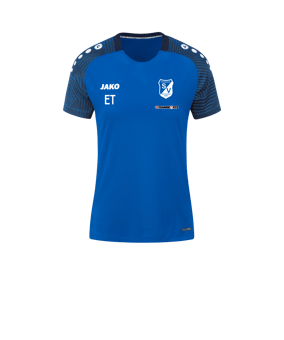 JAKO Performance T-Shirt Damen Blau Blau F403