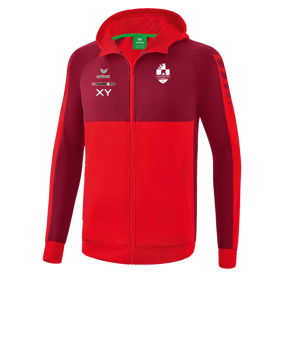 Erima SIX WINGS Kapuzenjacke Rot