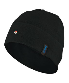 JAKO Fleecemütze Schwarz F08