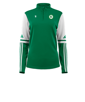 adidas Squadra 25 HalfZip Sweatshirt Femmes Vert