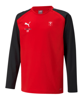 PUMA teamLIGA Sweatshirt Kids Rot F01