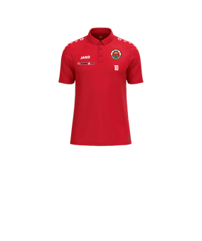 JAKO One Polo Kids Rot F100