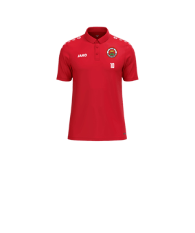 JAKO One Polo Kids Rot F100