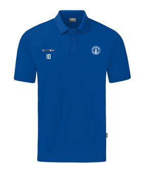 JAKO Organic Stretch Polo Shirt Blau F400