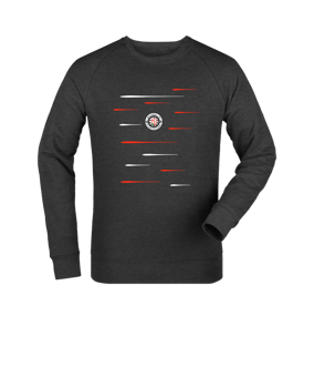 Merch Roller Sweatshirt Dark Heather Grey | #lines