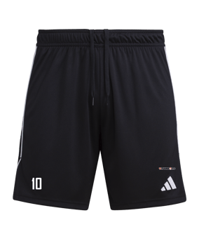 adidas Tiro 23 Short Schwarz Weiss