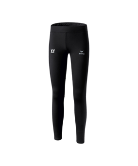 Erima Performance Winterlaufhose Damen Schwarz