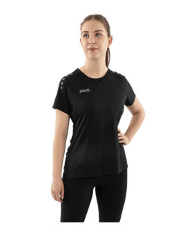 JAKO Light Flow T-Shirt Damen Schwarz F800 - schwarz