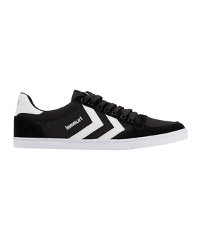 Hummel Slimmer Stadil Low Sneaker black white - schwarz
