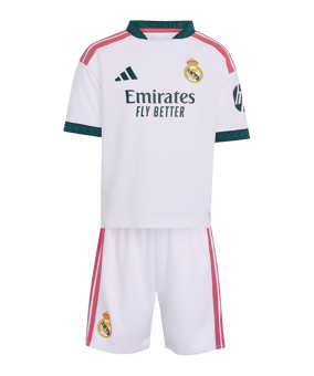 adidas Real Madrid Trikot Set Home 2026/2027 Kids Weiß - weiss