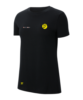 Nike Park 20 T-Shirt Damen Schwarz Weiss F010