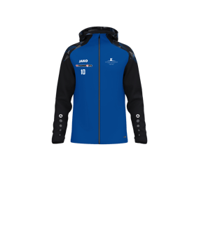 JAKO Sonic Kapuzenjacke Kids Blau F408