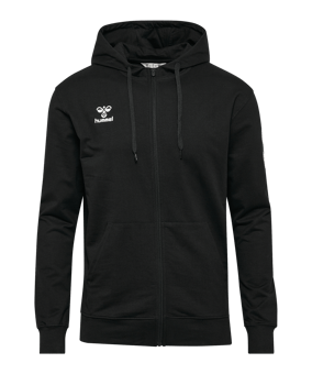 Hummel Go 2.0 Chevron Kapuzenjacke Schwarz F2001 - schwarz