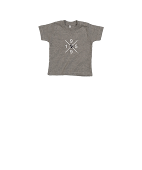 Merch Baby T-Shirt Heather Grey Melange FHG