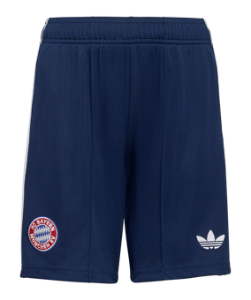 adidas FC Bayern München Short Away 2026/2027 Kids Blau