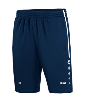 JAKO Active Trainingsshort Kids Blau Weiss F09