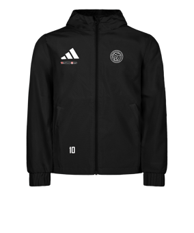 adidas Entrada 26 Regenjacke Schwarz