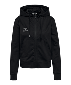 Hummel GO 2.0 Kapuzenjacke Damen Schwarz F2001 - schwarz