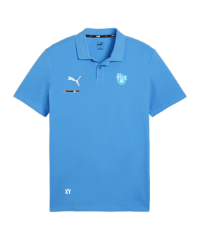 PUMA teamGOAL Casuals Poloshirt Blau F02
